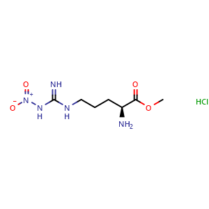Chemical structure of L-NAME hydrochloride , CAS 51298-62-5, AChemBlock X212332