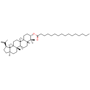 Chemical structure of Lupeol palmitate , CAS 32214-80-5, AChemBlock X212336