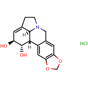 Chemical structure of Lycorine chloride , CAS 2188-68-3, AChemBlock X212347