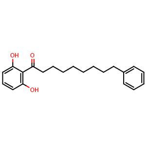 Chemical structure of Malabaricone A , CAS 63335-23-9, AChemBlock X212355