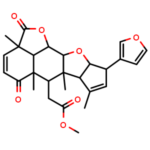 Chemical structure of Nimbolide , CAS 25990-37-8, AChemBlock X212379