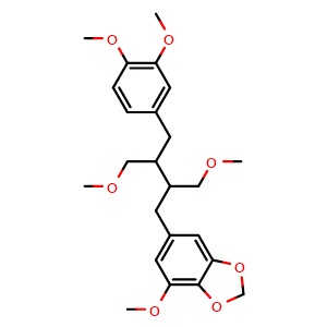 Chemical structure of Niranthin , CAS 50656-77-4, AChemBlock X212380