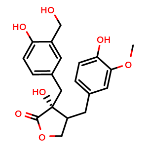 Chemical structure of Nortrachelogenin , CAS 34444-37-6, AChemBlock X212385