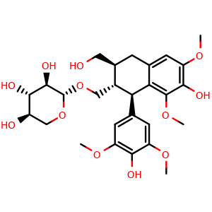 Chemical structure of Nudiposide , CAS 62058-46-2, AChemBlock X212389