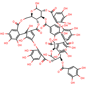 Chemical structure of Oenothein B , CAS 104987-36-2, AChemBlock X212392