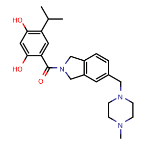 Chemical structure of Onalespib (AT13387) , CAS 912999-49-6, AChemBlock X212395