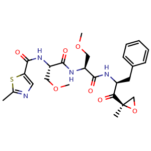 Chemical structure of Oprozomib (ONX 0912) , CAS 935888-69-0, AChemBlock X212396
