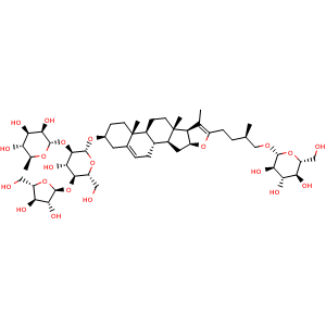 Chemical structure of Parisyunnanoside B , CAS 945865-37-2, AChemBlock X212405