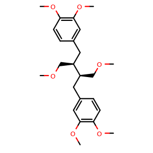 Chemical structure of Phyllanthin , CAS 10351-88-9, AChemBlock X212420