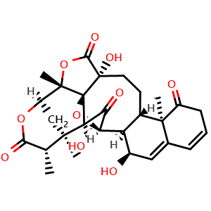 Chemical structure of Physalin L , CAS 113146-74-0, AChemBlock X212422