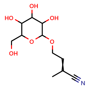 Chemical structure of Rhodiocyanoside A , CAS 168433-86-1, AChemBlock X212472