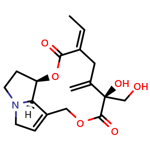 Chemical structure of Riddelline , CAS 23246-96-0, AChemBlock X212475