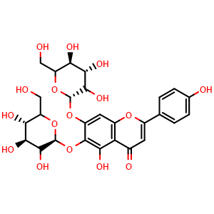 Chemical structure of Saponarin , CAS 20310-89-8, AChemBlock X212481
