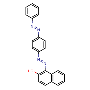 Chemical structure of Sudan III , CAS 85-86-9, AChemBlock X212502
