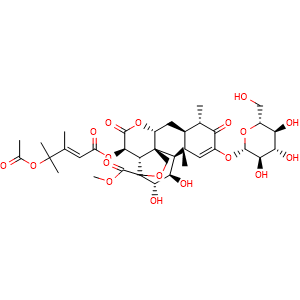 Chemical structure of Yadanzioside G , CAS 95258-17-6, AChemBlock X212528