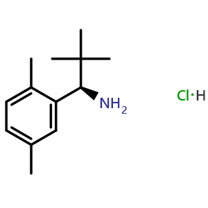 (1r)-1-(2,5-dimethylphenyl)-2,2-dimethylpropan-1-amine hydrochloride