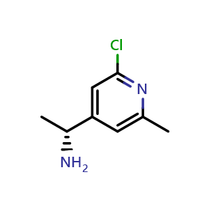 (1r)-1-(2-chloro-6-methyl(4-pyridyl))ethylamine