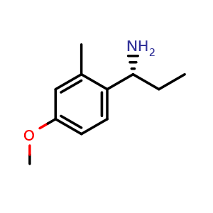 (1r)-1-(4-methoxy-2-methylphenyl)propan-1-amine