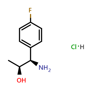 (1r,2s)-1-amino-1-(4-fluorophenyl)propan-2-ol hydrochloride