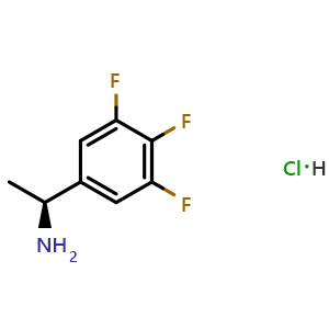(1s)-1-(3,4,5-trifluorophenyl)ethan-1-amine hydrochloride