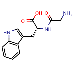 (2R)-2-(2-aminoacetamido)-3-(1H-indol-3-yl)propanoic acid