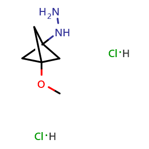 (3-methoxy-1-bicyclo[1.1.1]pentanyl)hydrazine;dihydrochloride