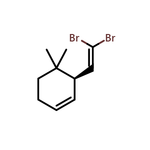 (3R)-3-(2,2-dibromoethenyl)-4,4-dimethylcyclohex-1-ene