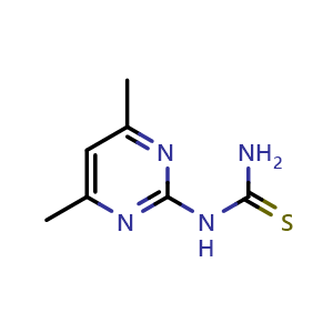 (4,6-dimethylpyrimidin-2-yl)thiourea