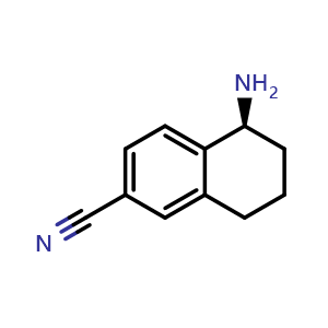 (5s)-5-amino-5,6,7,8-tetrahydronaphthalene-2-carbonitrile