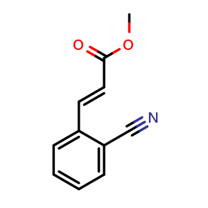 (E)-Methyl 3-(2-cyanophenyl)acrylate