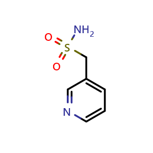 Chemical structure of pyridin-3-ylmethanesulfonamide , CAS 749806-66-4, AChemBlock X212924