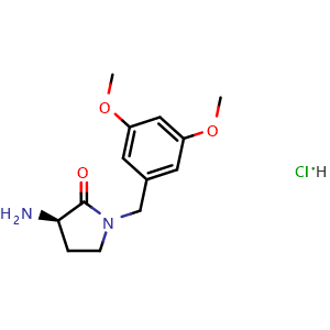 (R)-3-Amino-1-(3,5-dimethoxybenzyl) pyrrolidin-2-one hydrochloride