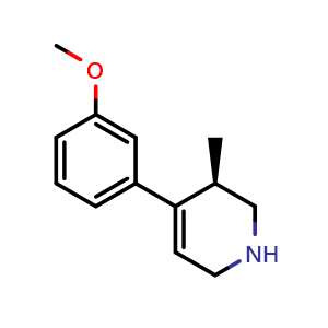 (R)-4-(3-methoxyphenyl)-3-methyl-1,2,3,6-tetrahydropyridine