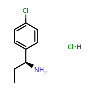 (s)-1-(4-chlorophenyl)propan-1-amine hydrochloride