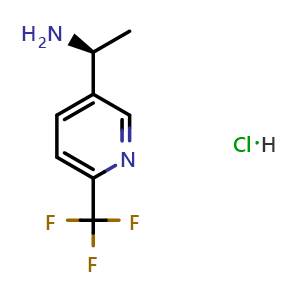 (s)-1-(6-(trifluoromethyl)pyridin-3-yl)ethanamine hydrochloride