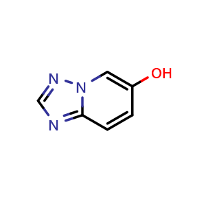 Chemical structure of [1,2,4]triazolo[1,5-a]pyridin-6-ol , CAS 1394969-56-2, AChemBlock X213087