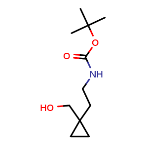 [2-(1-Hydroxymethyl-cyclopropyl)-ethyl]-carbamic acid tert-butyl ester