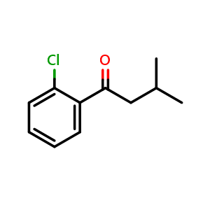 1-(2-chlorophenyl)-3-methyl-1-butanone