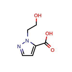 1-(2-hydroxyethyl)-1H-pyrazole-5-carboxylic acid