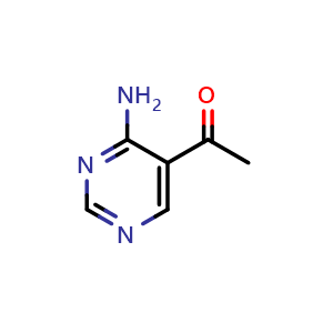 1-(4-aminopyrimidin-5-yl)ethan-1-one