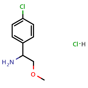 1-(4-chlorophenyl)-2-methoxyethan-1-amine hydrochloride