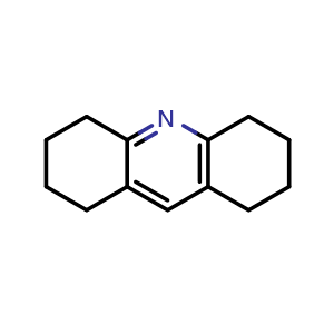 Chemical structure of 1,2,3,4,5,6,7,8-octahydroacridine , CAS 1658-08-8, AChemBlock X213343