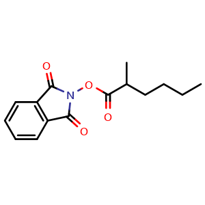 1,3-dioxo-2,3-dihydro-1H-isoindol-2-yl 2-methylhexanoate