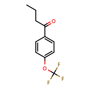 1-[4-(trifluoromethoxy)phenyl]butan-1-one