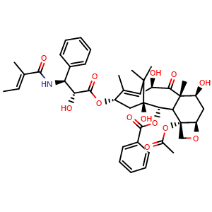 Chemical structure of 10-Deacetylcephalomannine , CAS 76429-85-1, AChemBlock X213422