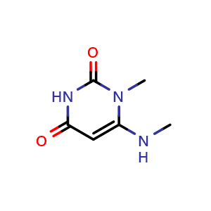 1-methyl-6-(methylamino)-1,2,3,4-tetrahydropyrimidine-2,4-dione