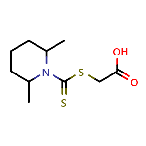 2-(2,6-dimethylpiperidine-1-carbothioylsulfanyl)acetic acid
