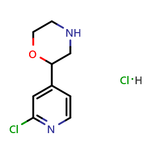 2-(2-chloro-4-pyridyl)morpholine hydrochloride