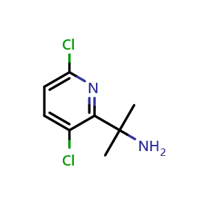 2-(3,6-dichloro-2-pyridyl)propan-2-amine