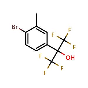 2-(4-bromo-3-methylphenyl)-1,1,1,3,3,3-hexafluoropropan-2-ol